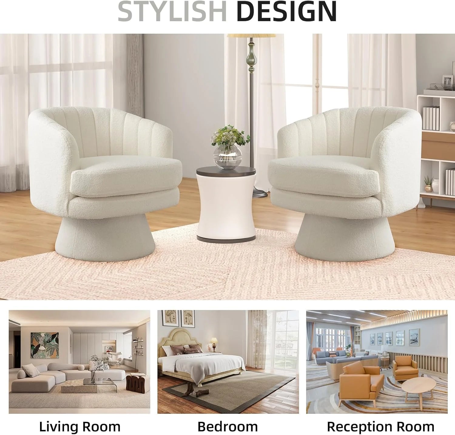 Very Comfortable Swivel Reading Chair - Today's Free Shipping