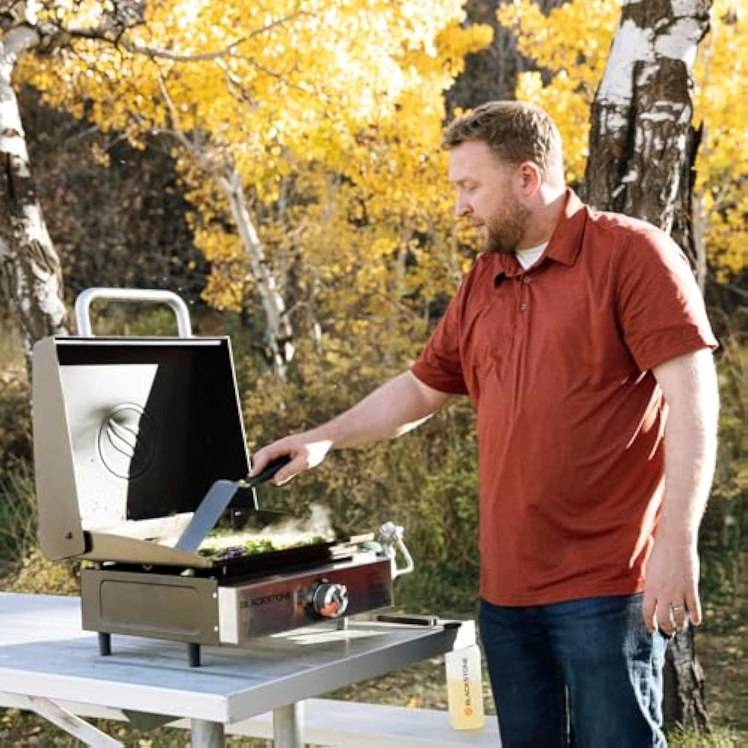 17" Portable Outdoor Griddle