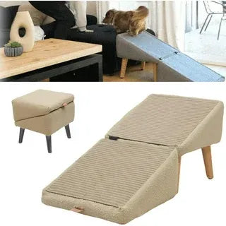 🔥Best seller🐶Dog Ramp + Ottoman