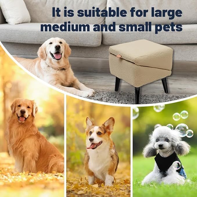 🔥Best seller🐶Dog Ramp + Ottoman