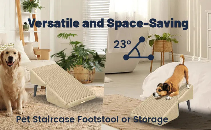🔥Best seller🐶Dog Ramp + Ottoman