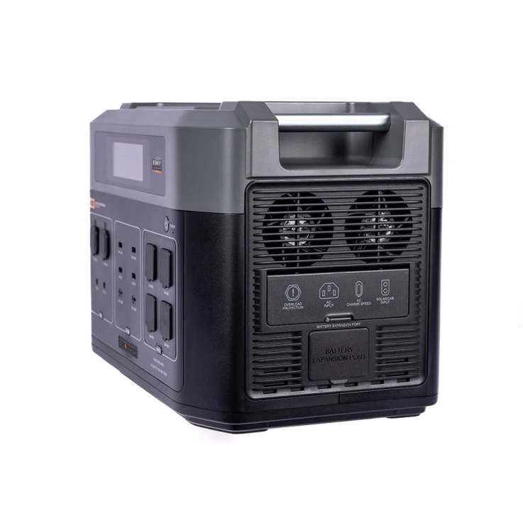 3300 Solar Generator System w/ EMP Intercept Technology + 2 FREE Waterproof 200W Solar Panels by Grid Doctor