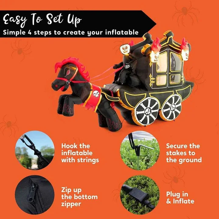 Halloween Inflatables Outdoor Decorations