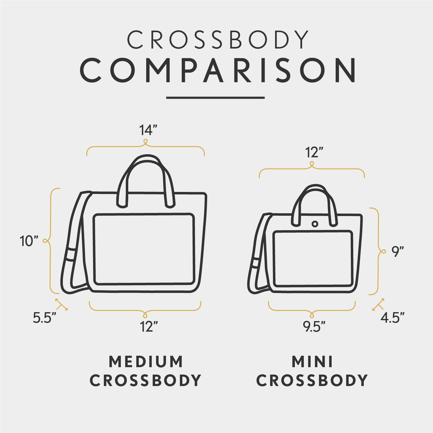 'Almost Perfect' Medium Crossbody Tote