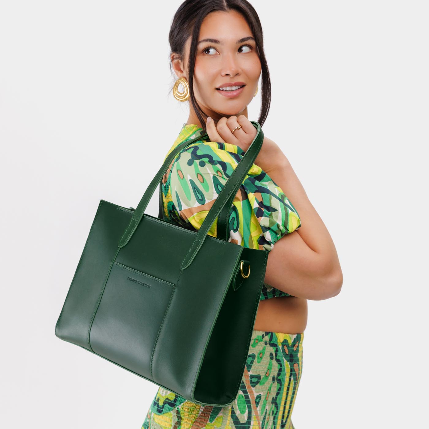 Large Lola Zipper Crossbody Tote