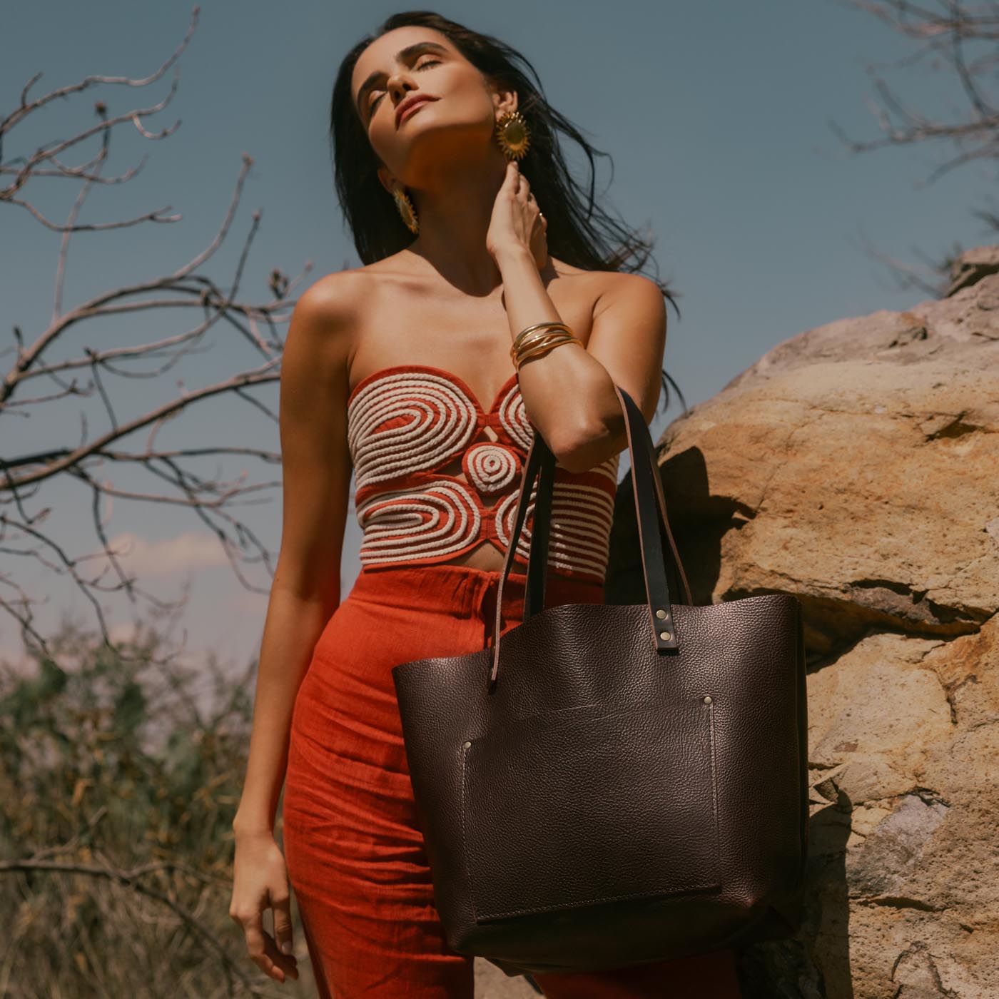 'Almost Perfect' Leather Tote Bag