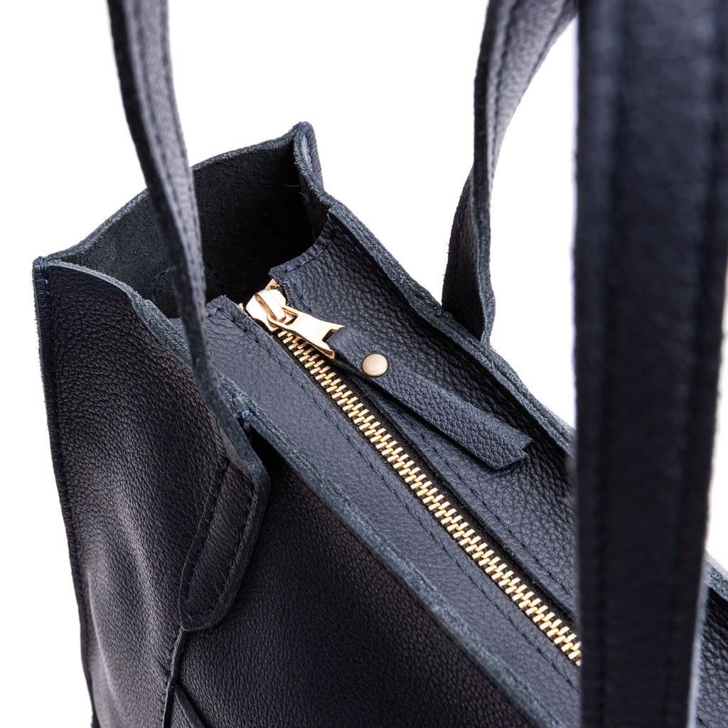 Large Lola Zipper Crossbody Tote